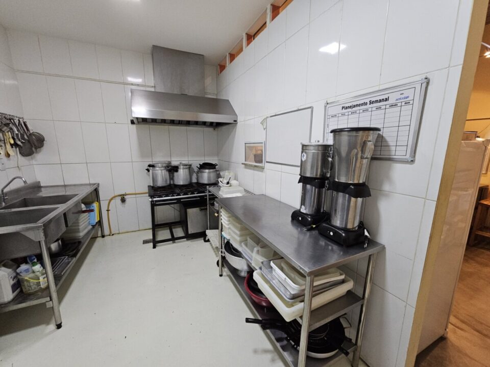 Loja de marmitinhas e cozinha industrial