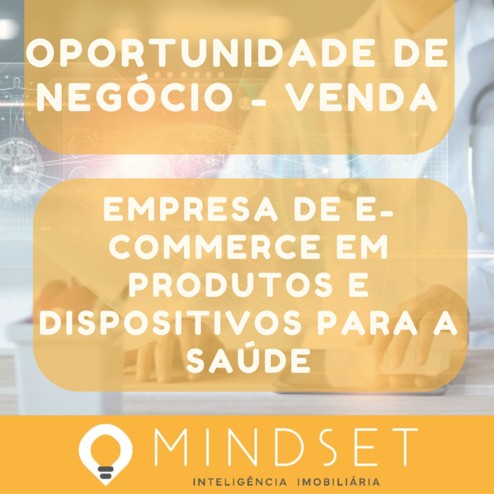 Venda E-commerce pioneira na venda e dispositivos para a saúde