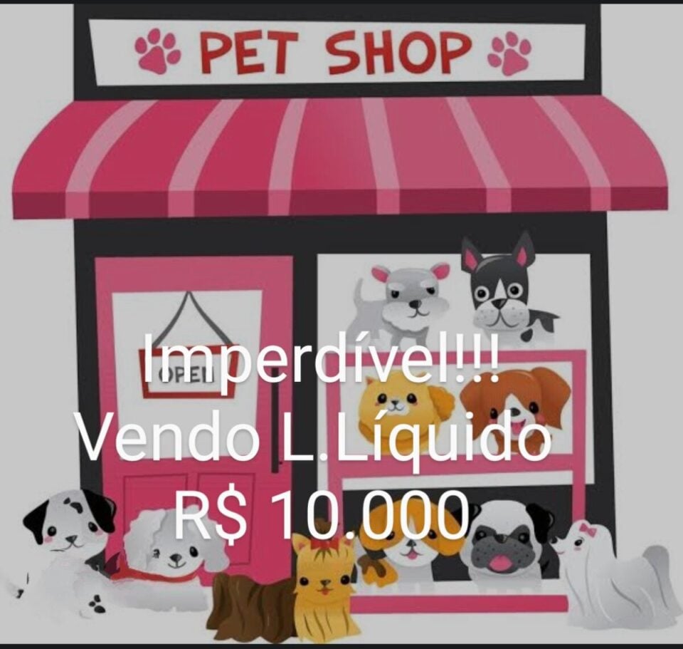 OPORTUNIDADE  PET SHOP BANHO E TOSA DENTRO CENTRO COMERCIAL Z/L