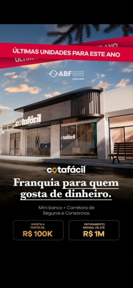 Repasse de franquia Cotafácil soluções financeiras