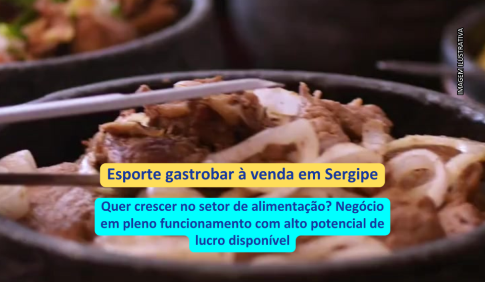 Cód236 – Sport Gastrobar à Venda em Sergipe