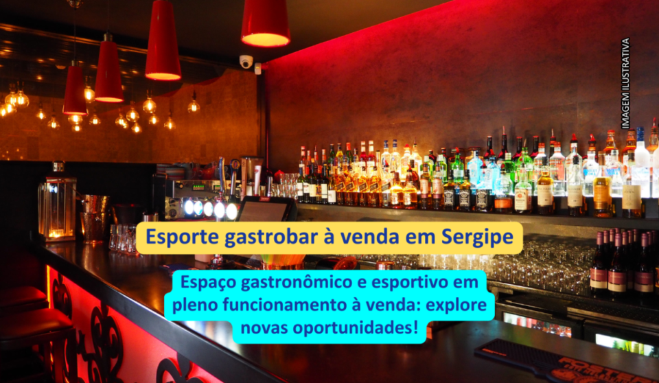 Cód236 – Sport Gastrobar à Venda em Sergipe