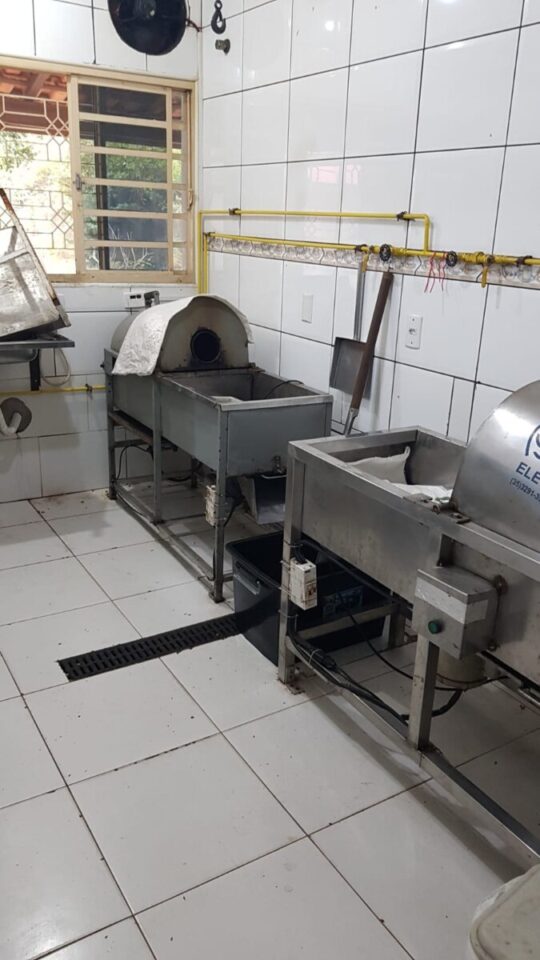 Fábrica de Snacks saudáveis de amendoim