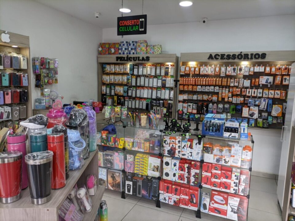Loja de acessórios de celulares e informática