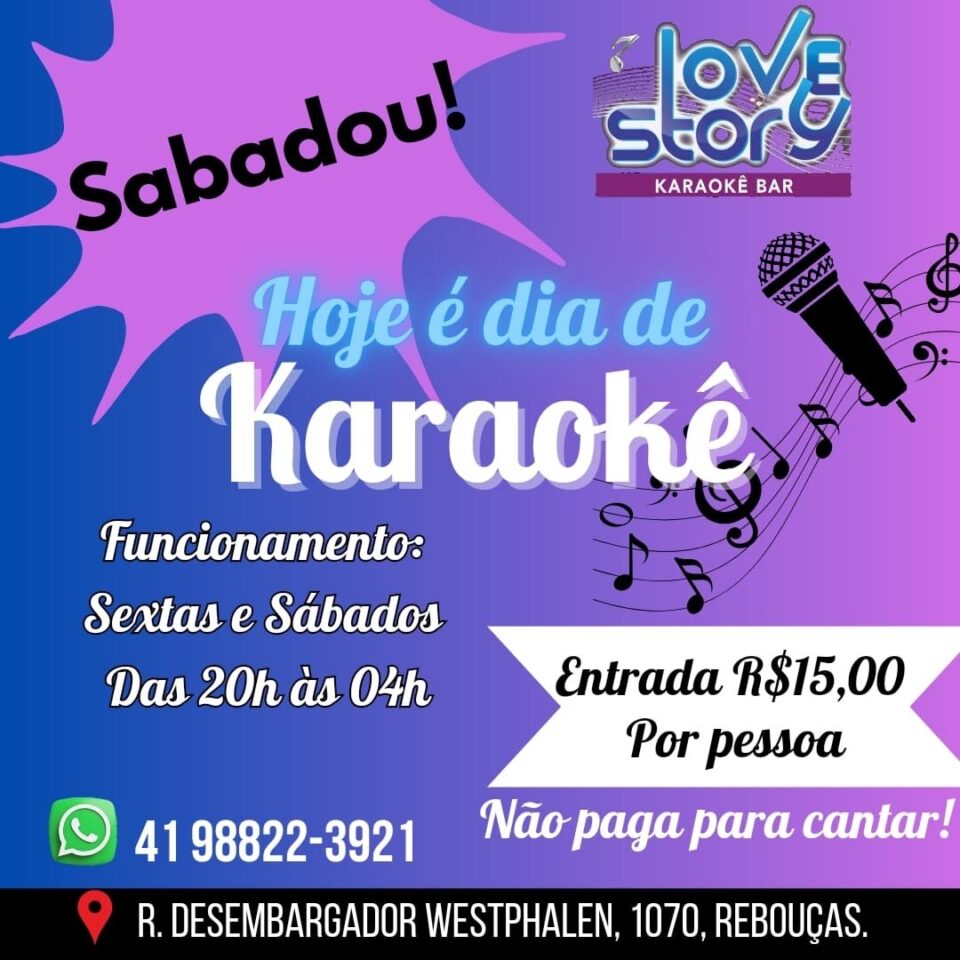 O mais moderno clube de karaokê do Brasil