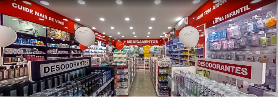 Drogaria Bem Sucedida em SUZANO Ponto Comercial de Grande Movimento