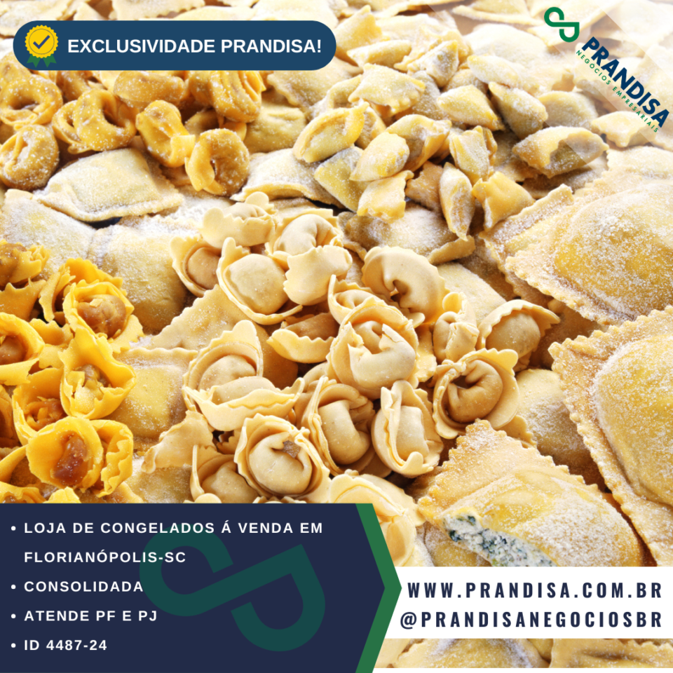 Loja de congelados artesanais à venda em Florianopolis – SC