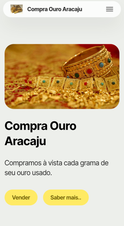 COMPRA OURO ARACAJU