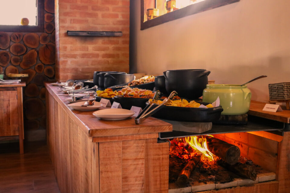 Restaurante na Estância Climática de Analândia