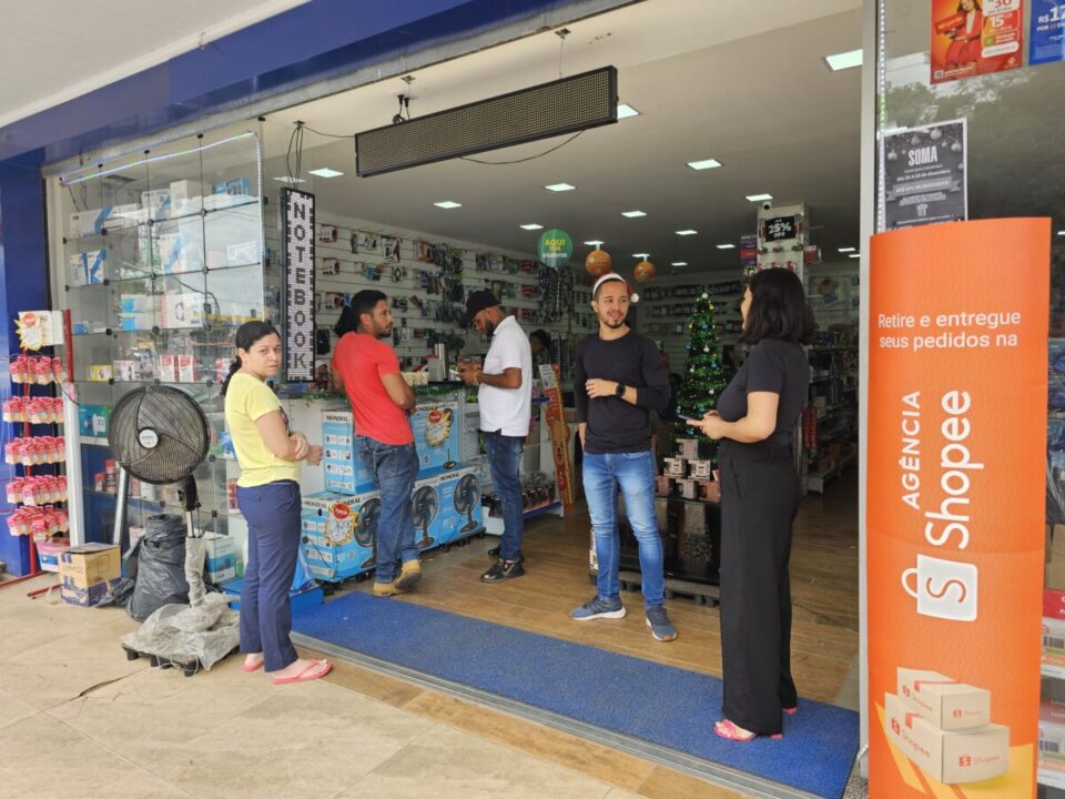 Passo ponto e toda a loja eletroeletrônicos
