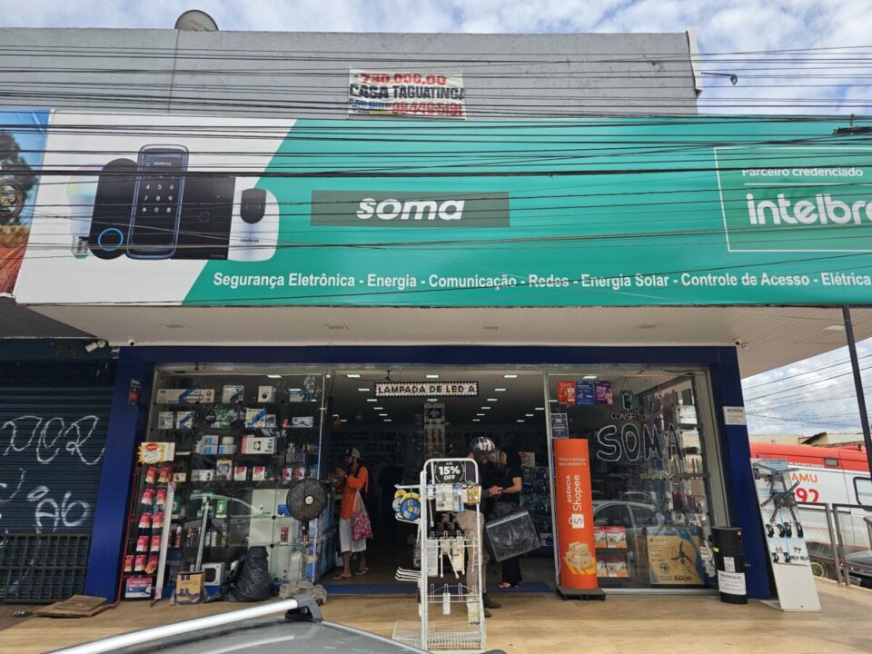 Passo ponto e toda a loja eletroeletrônicos