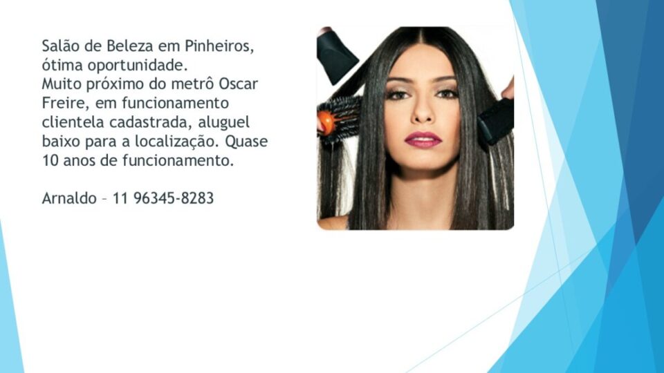 Salão de Beleza em Pinheiros