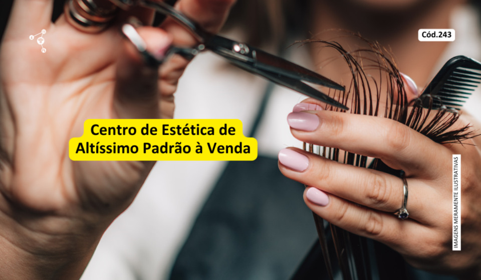 Cód243 – centro de Beleza Premium à Venda em Aracaju-SE