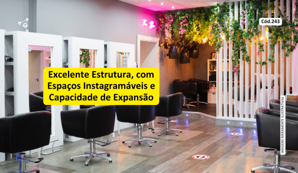 Cód243 – centro de Beleza Premium à Venda em Aracaju-SE