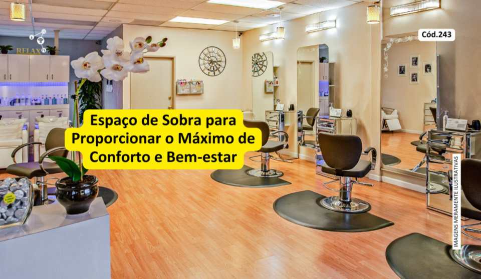 Cód243 – centro de Beleza Premium à Venda em Aracaju-SE