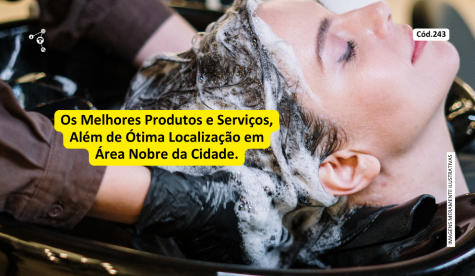Cód243 – centro de Beleza Premium à Venda em Aracaju-SE