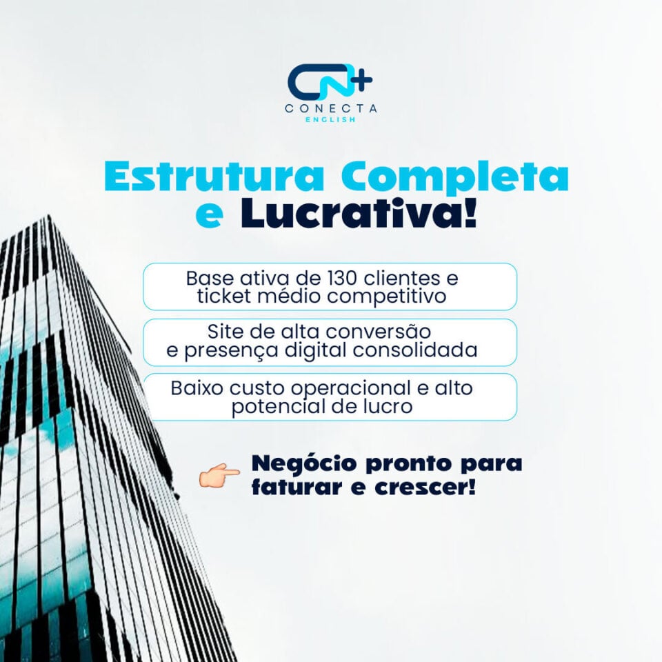 Única Escola de Inglês Técnico no Brasil