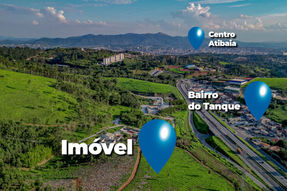 Terreno Industrial a venda em Atibaia/SP nas margens da Rodovia Fernão Dias