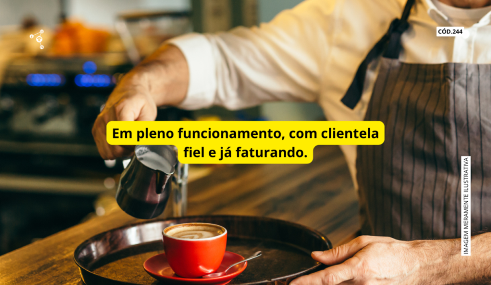 Cód244 -Cafeteria à Venda em Aracaju Seu Próximo Investimento de Sucesso
