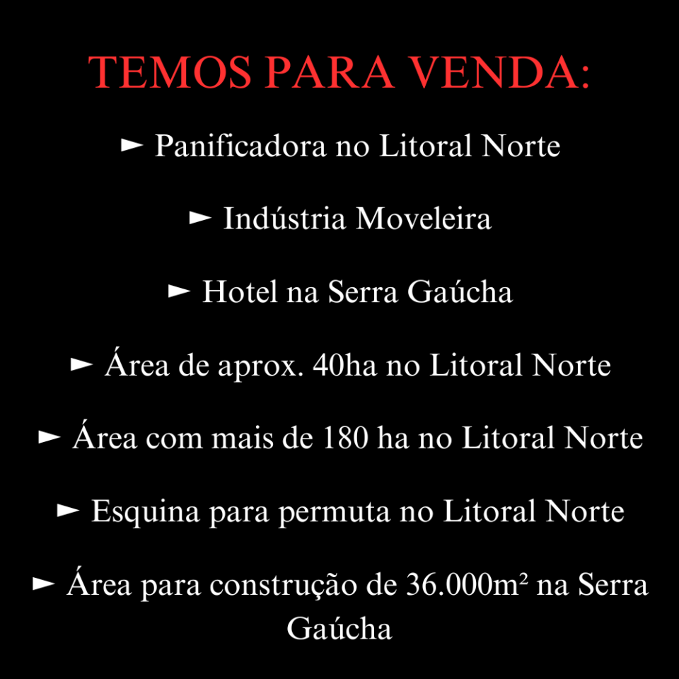 ATIVOS À VENDA