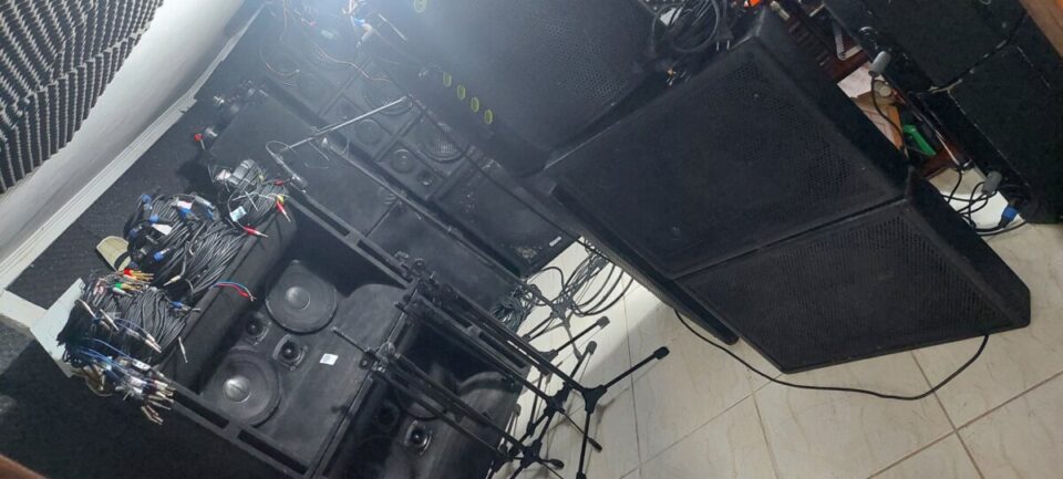 Equipamentos de casa de shows