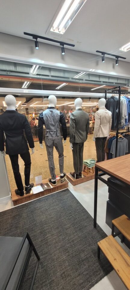Loja de roupas masculinas
