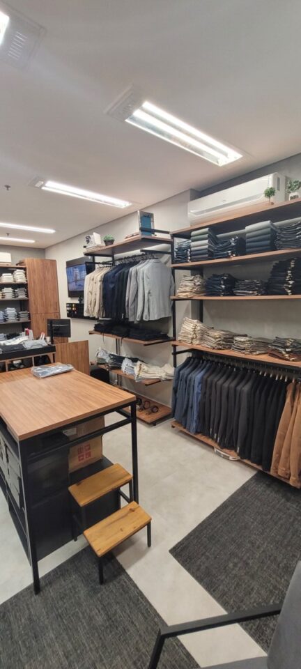 Loja de roupas masculinas