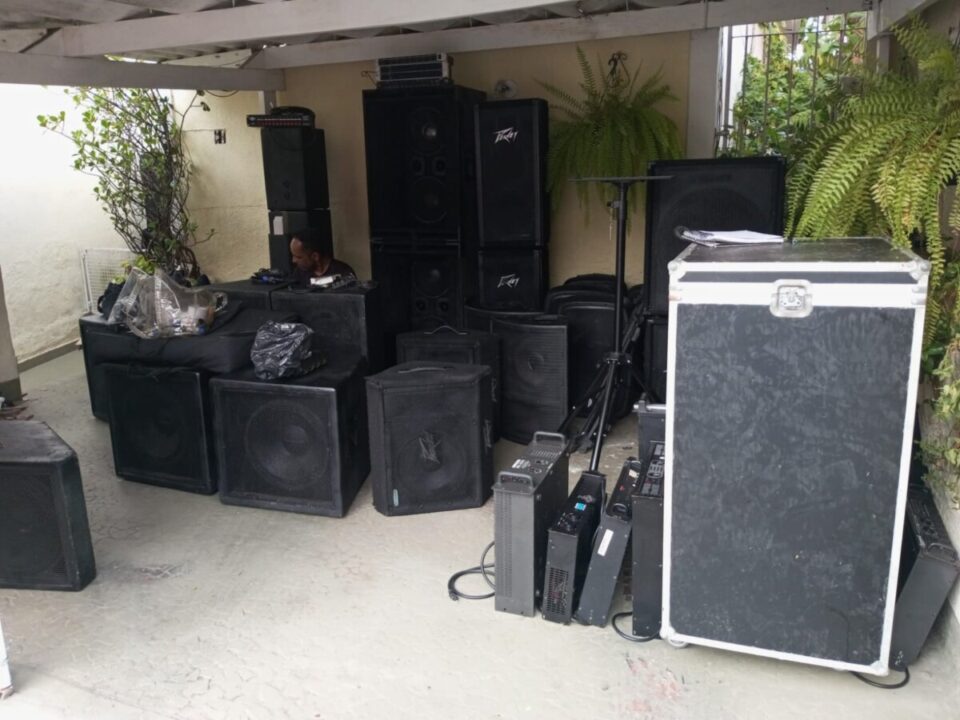 Equipamentos de casa de shows