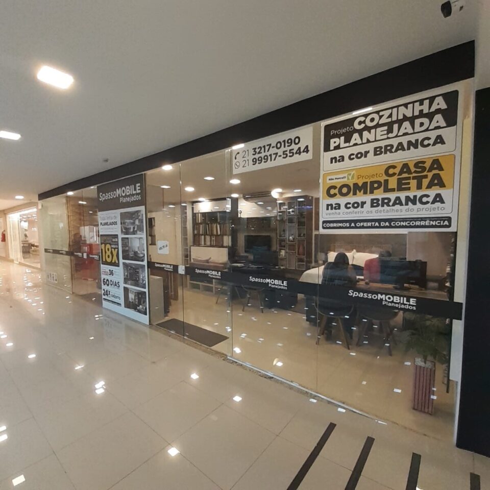 DUAS LOJA DE MÓVEIS PLANEJADOS NO RIO DE JANEIRO