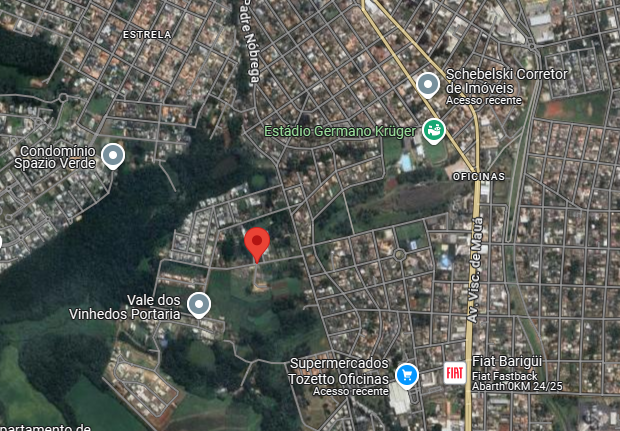 TERRENO EM OFICINAS COM 5859 M² PARA EMPREENDIMENTOS em PONTA GROSSA-PR