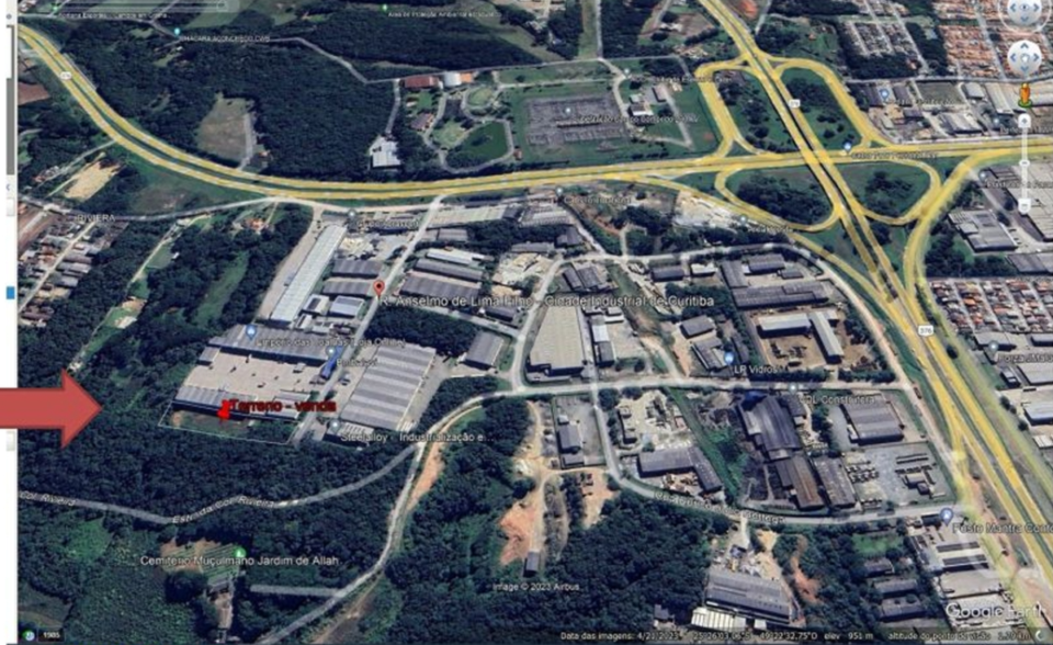 AREA PARA INVESTIDORES NA CIDADE INDUSTRIAL DE CURITIBA