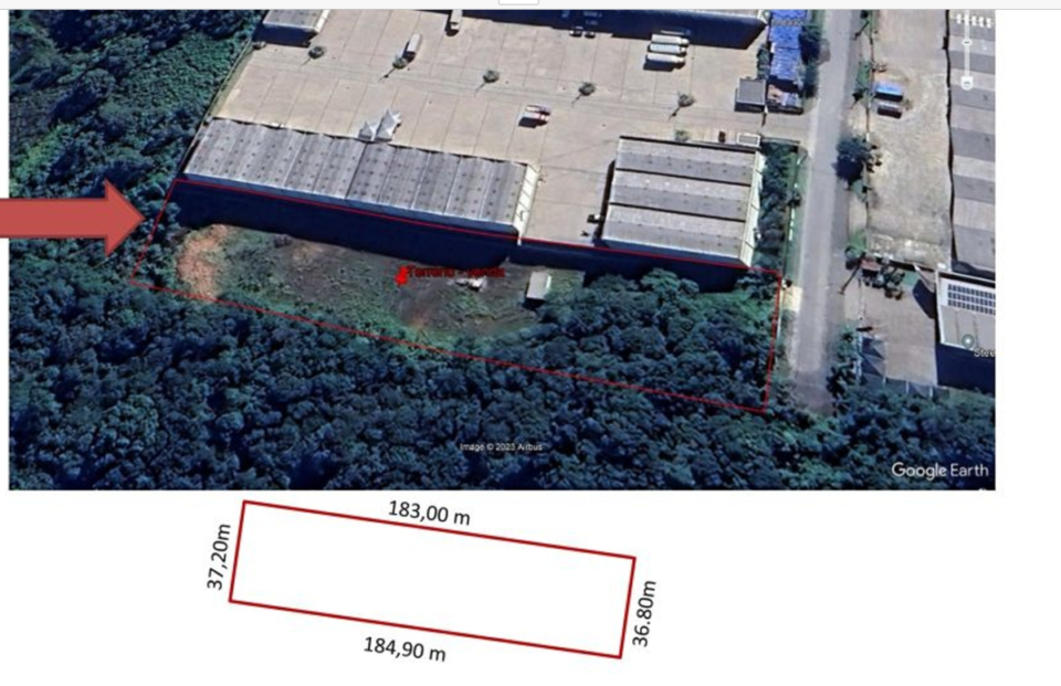 AREA PARA INVESTIDORES NA CIDADE INDUSTRIAL DE CURITIBA