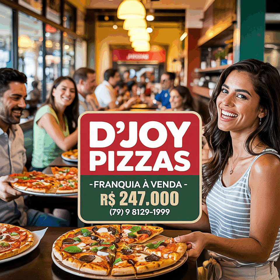 Cód227 – Franquia DJoy Pizzas em Shopping de Grand Circulação no Nordeste