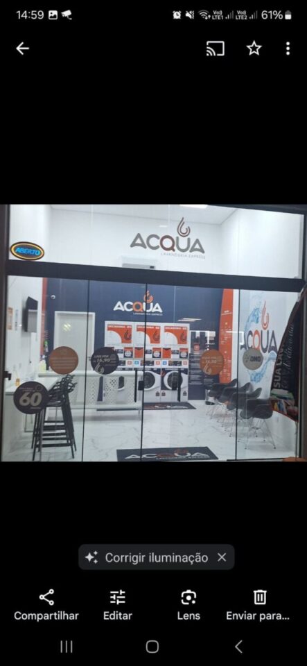 Vende-se lavanderia automática