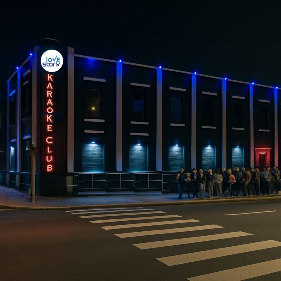 Clube de eventos montado centro de Curitiba Paraná