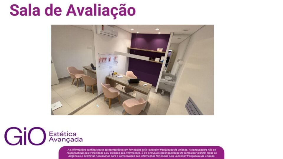 🚨 Repasse de Franquia – Giolaser / Giovanna Antonelli – Santo André/SP