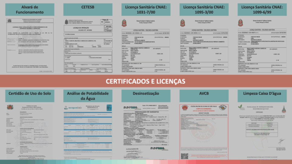 Indústria certificada pronta para operar, em localização estratégica SP