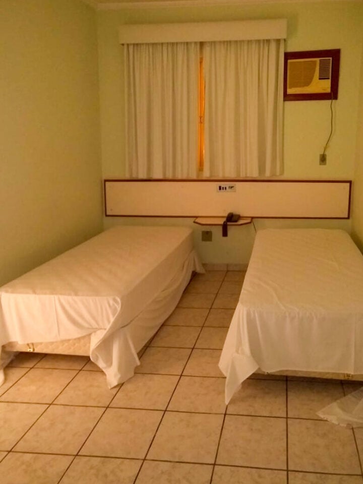 Hotel desativado na pandemia
