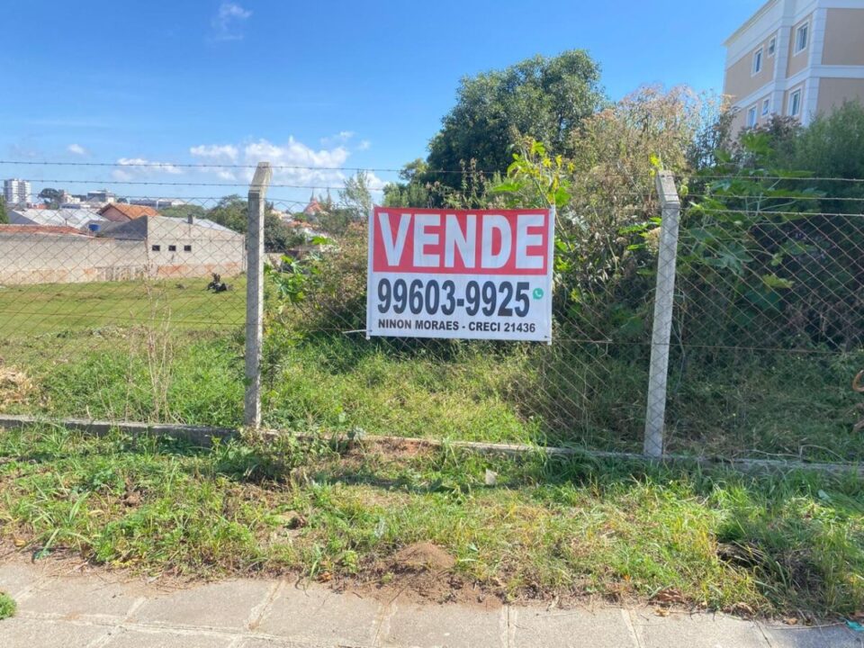TERRENO EM CAMPO LARGO, ZR3, EM LOCAL VALORIZADO 877,50 m² PR