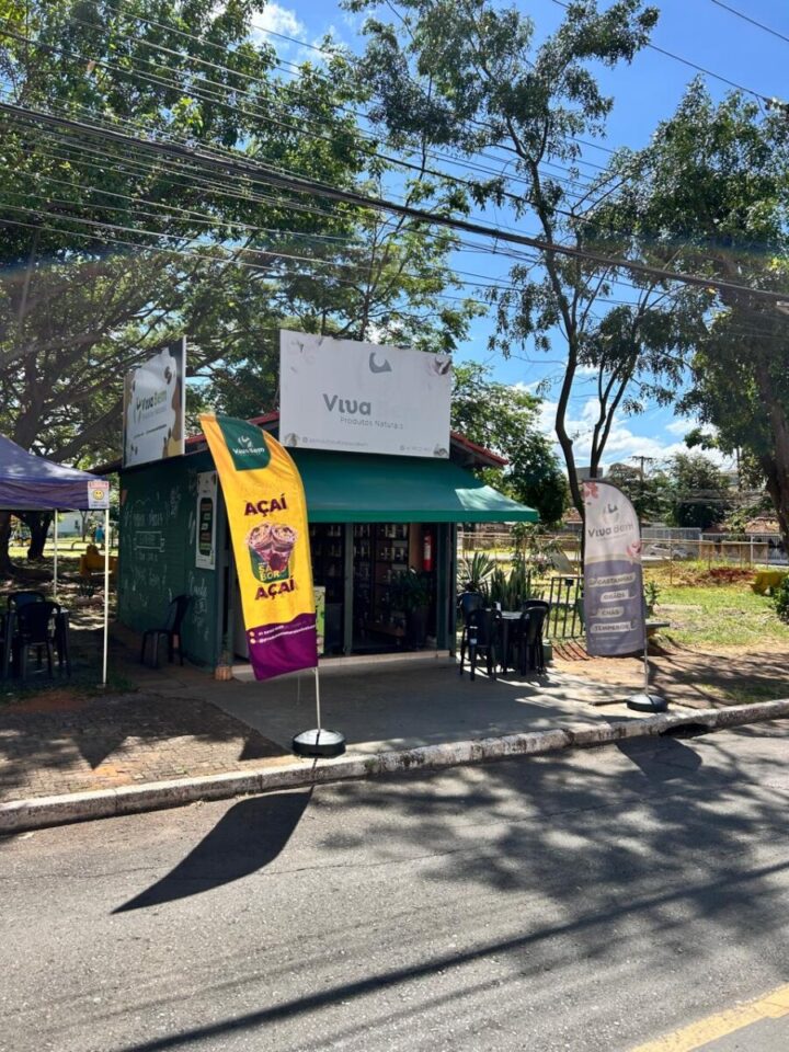Passo ponto de loja de açaí e produtos naturais
