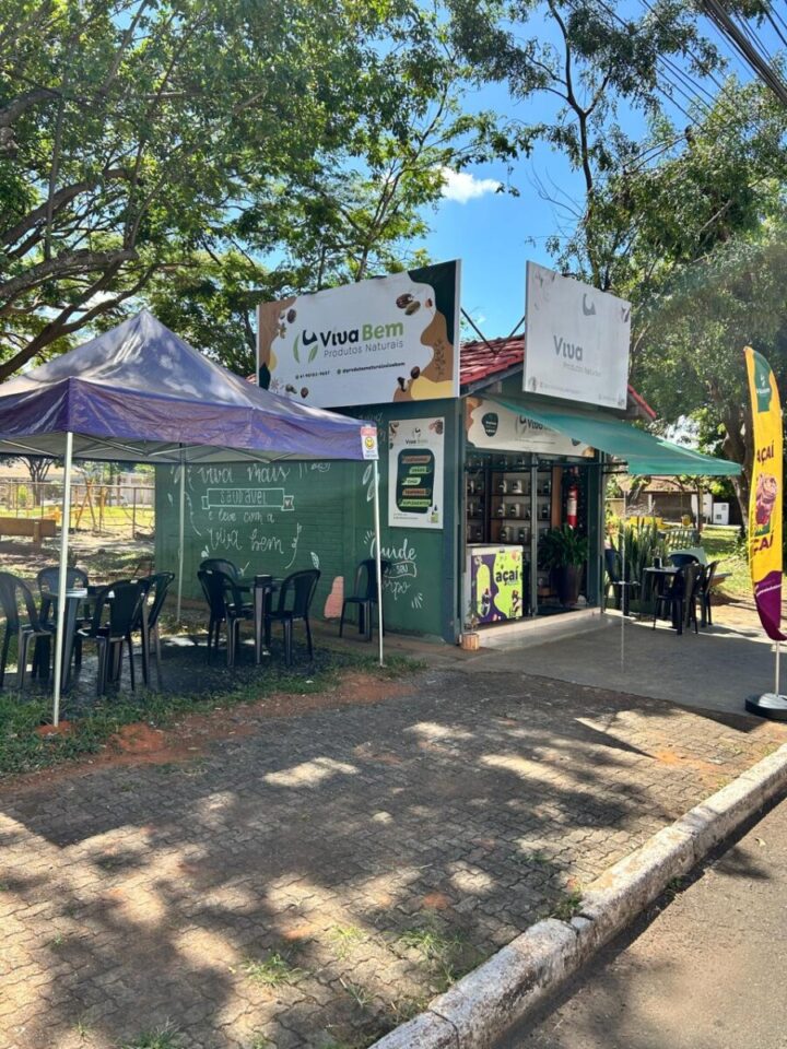 Passo ponto de loja de açaí e produtos naturais