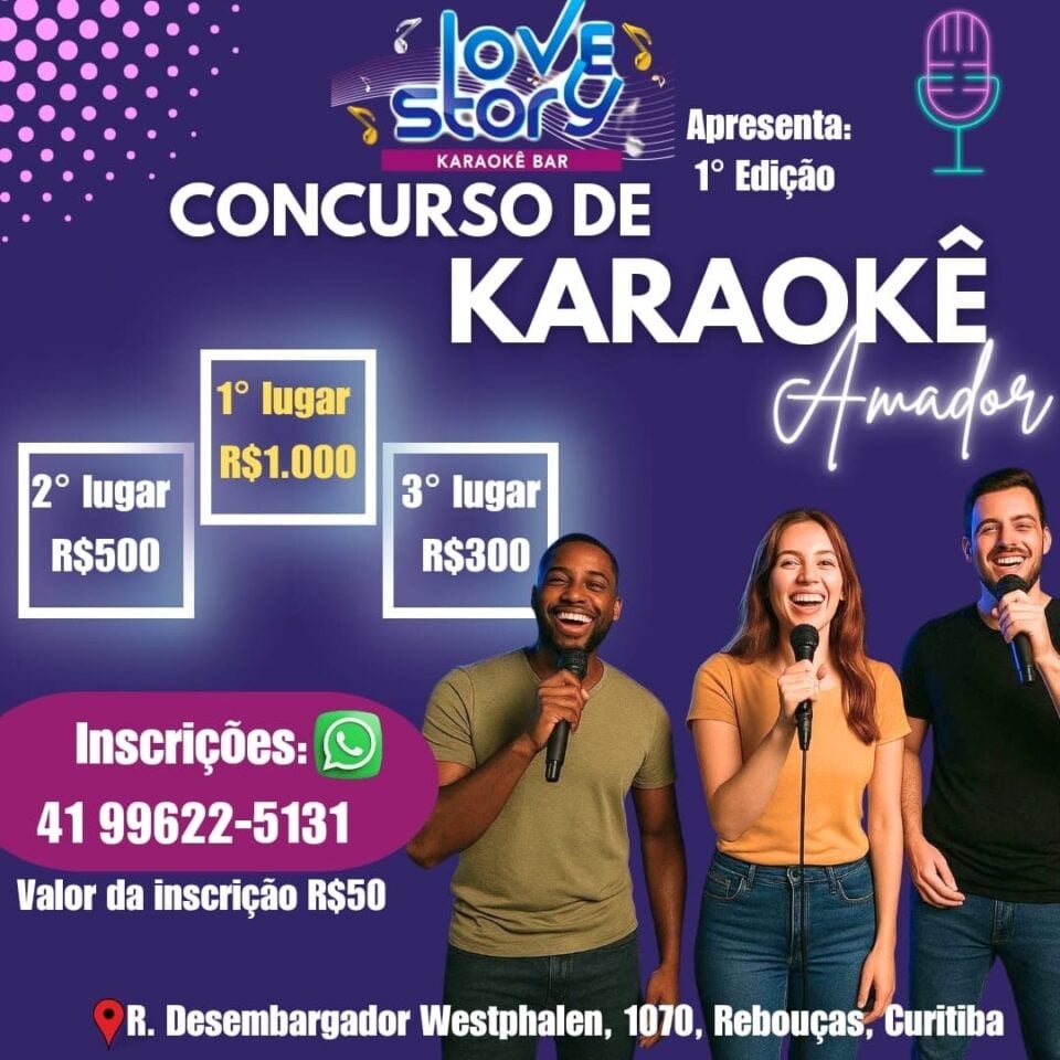 Clube de eventos montado centro de Curitiba Paraná