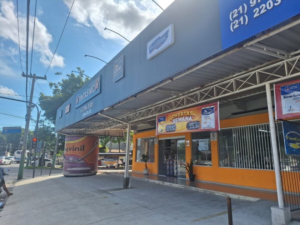Oportunidade Lojão de tintas