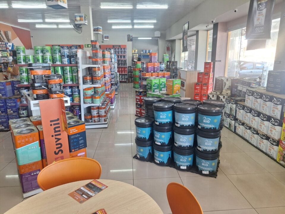 Oportunidade Lojão de tintas