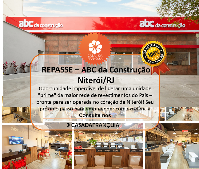 🔎 Repasse de Unidade da Rede ABC da Construção – Niterói/RJ