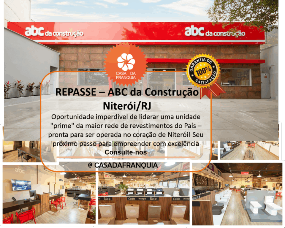 🔎 Repasse de Unidade da Rede ABC da Construção – Niterói/RJ