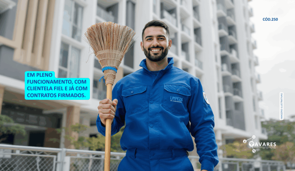 Cód250 – Empresa de Limpeza e Manutenção de Condomínios em Salvador