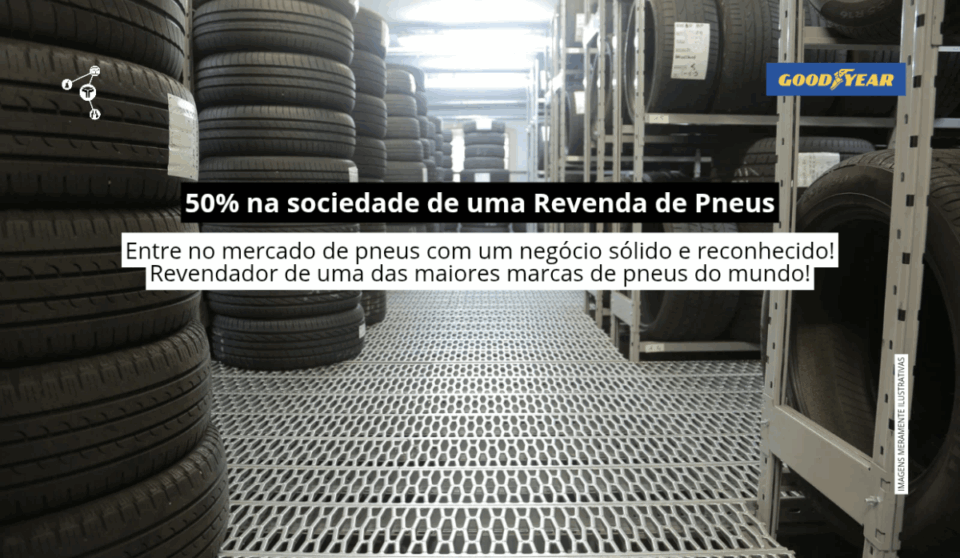 Cód229 – Revenda de Pneus Goodyear no Nordeste