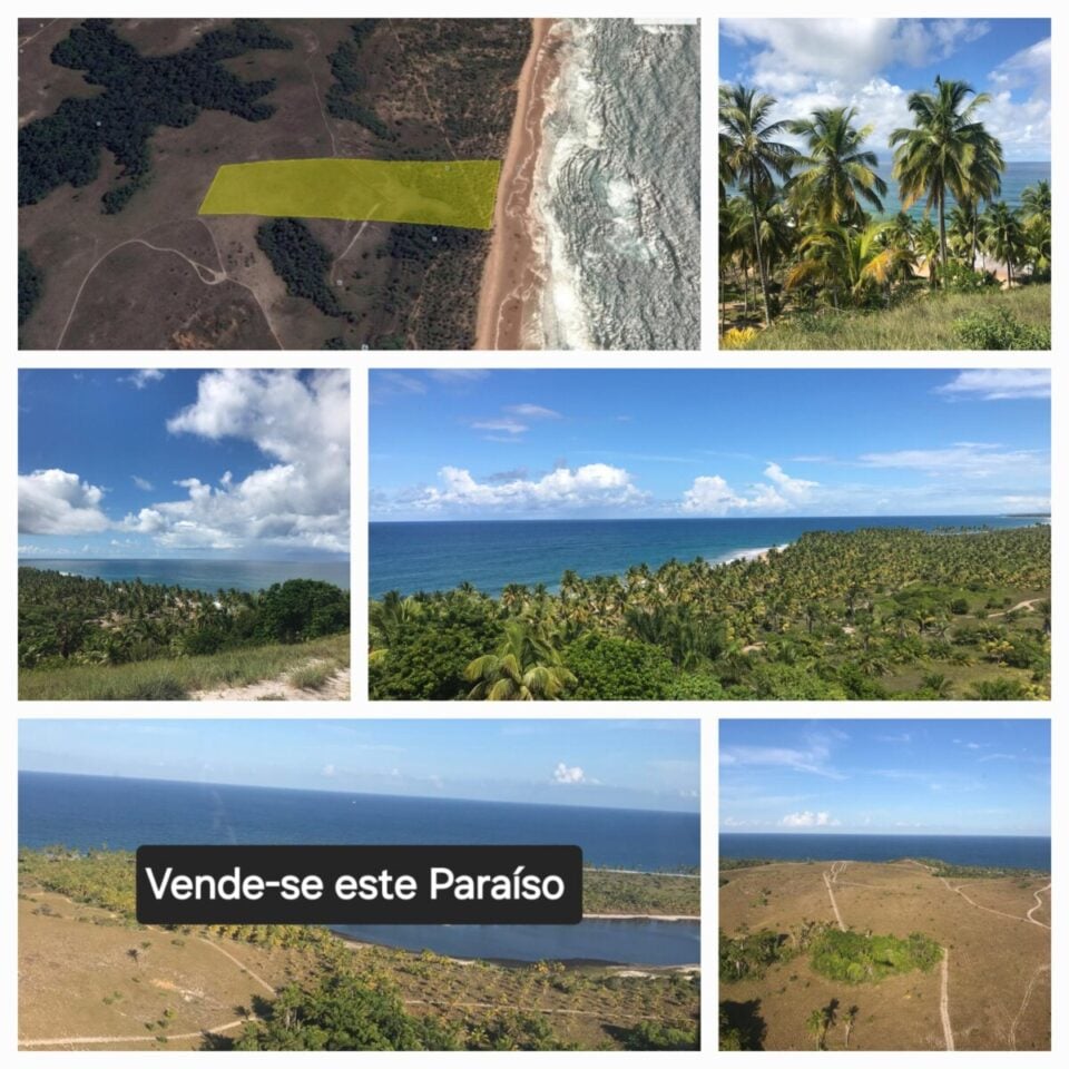 Morro de Taipu de Fora beira-mar