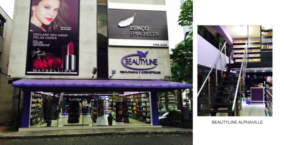 Rede de Perfumarias e Cosméticos Beautyline – Matriz e franquias